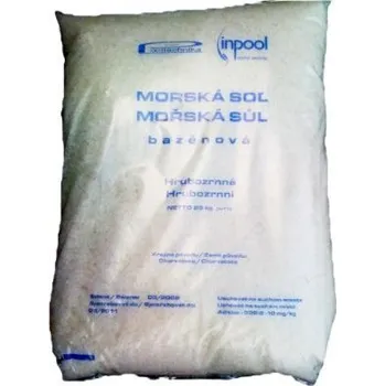 Bazénová sůl mořská chorvatská, hrubozrná - 25kg - POUZE PRO OSOBNÍ ODBĚR