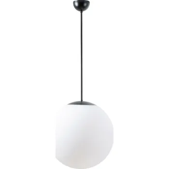 OSMONT ADR61786 ADRIA P3 závěsné skleněné svítidlo černá / bílá IP40 4000 K 27W LED