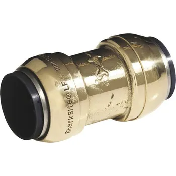 Instalatérský materiál Zásuvný fitink SharkBite hrdlo i/i mosaz 22 mm SBE0122