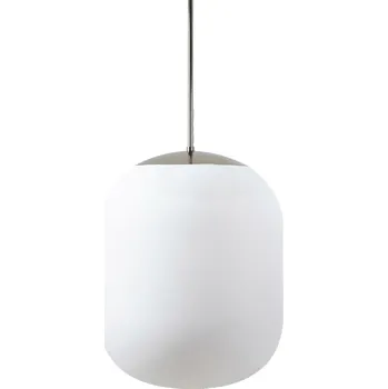 OSMONT TAN62822 TANIA P2 HP závěsné skleněné svítidlo nerez leštěná / bílá IP40 4000 K 59W LED