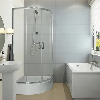 Sanplast Sprchový kout s polohlubokou vaničkou kpl-KP4/FRIS/15