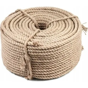 Lany Přírodní jutový provaz, dekorativní, lodní lano 8mm 200m