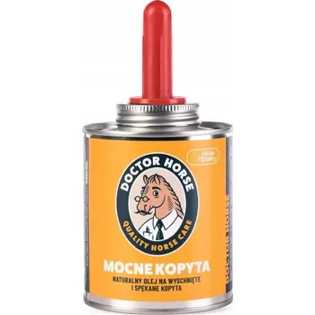Kosmetika pro koně Olej na kopyta pro koně DOCTORHORSE Silné Kopyta 450 ml