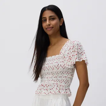 Dámské oblečení Reserved - Volánová halenka - vícebarevná - 362FS-MLC - 362FS-MLC-L