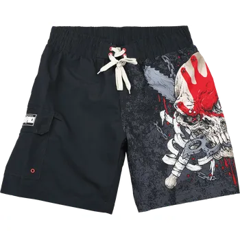 Pánské plavky Plavecké šortky z Five Finger Death Punch - EMP Signature Collection - Muži - černá