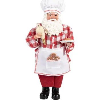 Bytová dekorace Clayre & Eef - Dekorativní figurka Santa Clause 66229