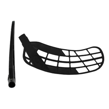 Florbalová čepel SALMING Raven Blade Endurance Black L - Levá ruka dole/Černá/středně tvrdá - Endurance (PE)