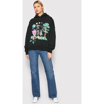 Pánská mikina 2005 Mikina Unisex Dream Černá Regular Fit XS