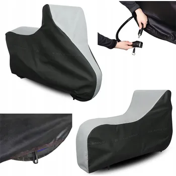 Moto bunda Obal na motorku L 220x125 Voděodolná plachta UV Multi PAS