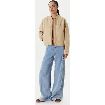 Pánský bomber Tommy Hilfiger Bunda bomber WW0WW45619 Béžová Relaxed Fit XXS