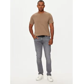 Pánská móda Guess T-Shirt M4GP39 K7HD0 Hnědá Regular Fit XS