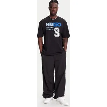 HUGO T-Shirt Nesite 50544168 Černá Loose Fit S