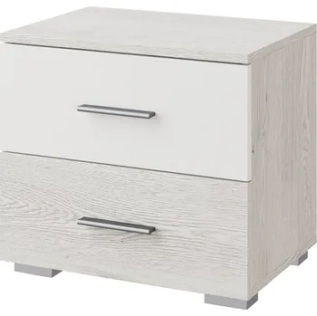 Noční stolek ESTEVAN noční stolek, bílá / light artwood