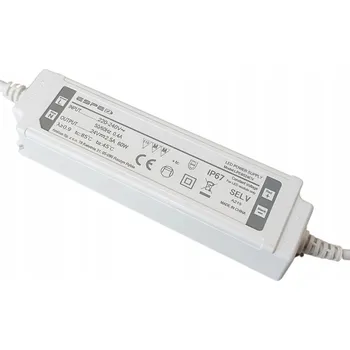 Napájecí zdroj pro osvětlení LED zdroj 24V 2,5A 60W IP67 ESPE LPE6024CV