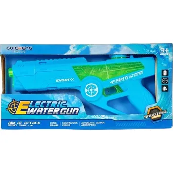Dětská zbraň Vodní pistol na baterky VIZOPOL BATTERY-POWERED WATER GUN UNI Modrá, Zelená