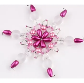 Dětské navlékací korálky Stavebnice vánoční hvězda - Juda č.3