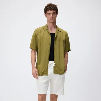 Reserved - Strukturální šortky regular - krémová - 623EF-01X - 623EF-01X-XL