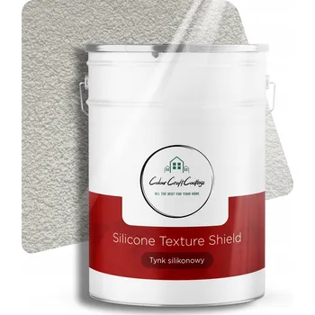 Omítka SILIKONOVÁ OMÍTKA FASÁDNÍ ZRNITOST 1.0MM STRUKTURA BERÁNEK POPIELAVÁ 25KG F292