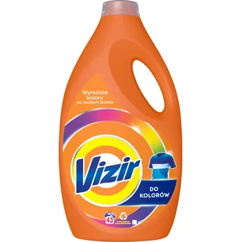 Prací gel Vizir Prací prostředek na barevné prádlo 43 praní 2150 ml