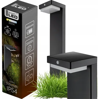 Venkovní osvětlení Solární lampa zapichovací Smartled černá 85 cm 1 ks