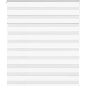 Roleta Zebra roleta bílá 125x150 cm šířka látky 120,9 cm polyester