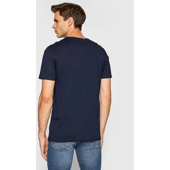 Pánská móda United Colors Of Benetton T-Shirt 3U53J1F15 Tmavomodrá Regular Fit XS