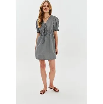 Dámské šaty NAOKO Každodenní šaty Good Energy Černá Regular Fit S