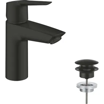 Sifon GROHE - QuickFix Start Umyvadlová baterie s výpustí Push-Open, matná černá 235502432