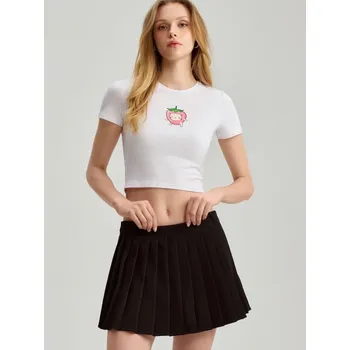 Oblečení a móda Krátké tričko s&nbsp;potiskem - XS - House - bílý - 531DZ-00X