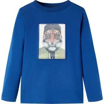 Chlapecké tričko Dětské tričko s dlouhým rukávem tmavě modré 116