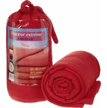 Koberec Falanzo Home Flísová deka 100% polyester Červená (130 x 180 cm)