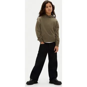 Pánská mikina Calvin Klein Jeans Mikina Embro Logo IB0IB02525 D Zelená Relaxed Fit 10Y