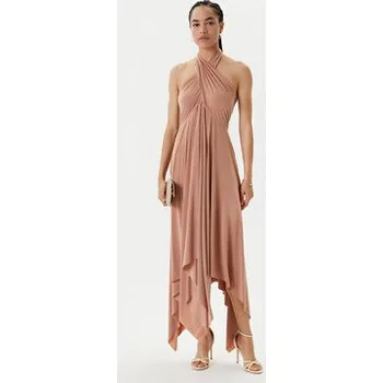 Dámské šaty NORMA KAMALI Koktejlové šaty KK1253PLO62833 Béžová Slim Fit L