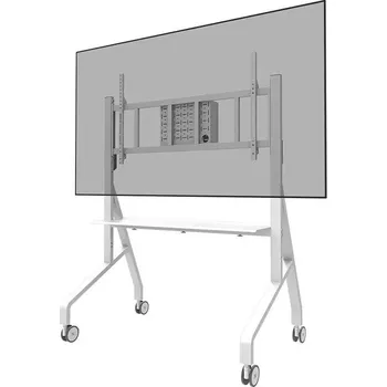 Počítač Neomounts FL50-575WH1 Neomounts MOVE Go XL Mobile Floor Stand (fast install, height adjustable), white