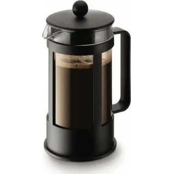 Kávovar Francouzský lis na kávu French press Bodum Kenya Černá (1 l) (8 šálků)