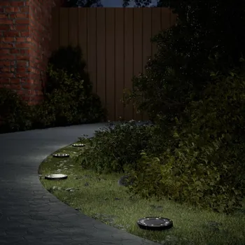 Venkovní osvětlení Solární zemní světla s hroty venkovní 12 ks teplá bílá