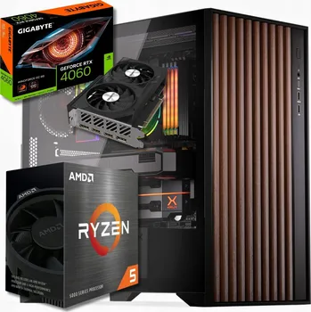 Stolní počítač Počítač Ryzen 5 4,4GHz | RTX 4060 8GB | 32GB DDR4/1TB SSD Win11