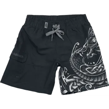 Pánské plavky Plavecké šortky z Amon Amarth - EMP Signature Collection - Muži - černá