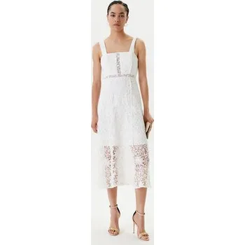 Dámské šaty Morgan Koktejlové šaty 251-ROVIDA Bílá Regular Fit 44