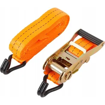 Upínací popruh PŘEPRAVNÍ POPRUH S NAPÍNÁKEM, SVĚRKOVOU PŘEZKOU A HÁKEM 1000 kg, 5 m x 38 mm