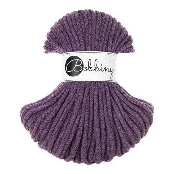 Příze Bobbiny Premium 5 mm 50 m Violet Šňůra