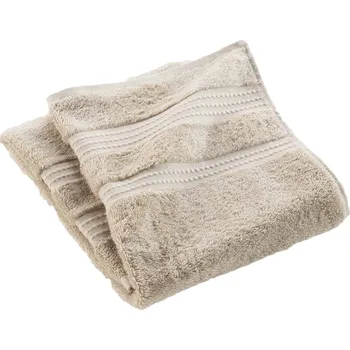 Sprchový závěs Douceur d'intérieur Froté ručník EXCELLENCE, 50 x 90 cm, béžový