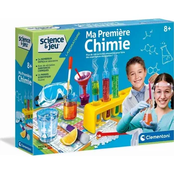 Dětská vědecká sada Vědecká hra Clementoni Moje první chemická laboratoř (FR)