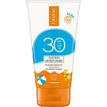 Přípravek na opalování Lirene Sun Kids SPF30 Opalovací tělové mléko pro děti 150 ml