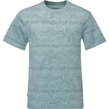 Pánské tričko Pánské triko BUSHMAN CAREW M Světle modrá, Šedá