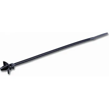 Stahovací páska CIMCO Vázací páska s příchytkou černá 140 x 3,5 mm (100 ks) 181850