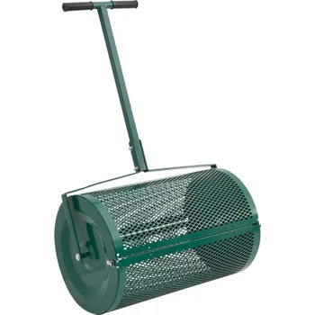 Kompostér vidaXL Rozmetadlo kompostu 75L zelené Ø 40 x 60 cm ocel [4009271]