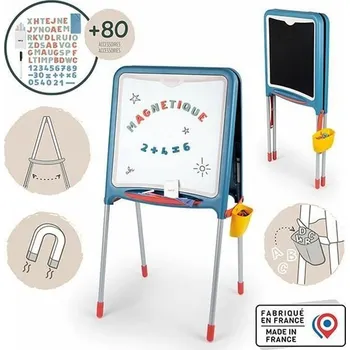 Set školních potřeb Oboustranná tabule Smoby Skládatelný 80 Kusy (52 x 105 x 49 cm)