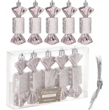 Vánoční dekorace Sady vánoční koule 8 cm 5 ks