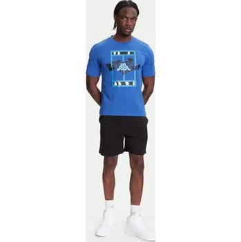 Kappa T-Shirt 351U8JW 741 Modrá Regular Fit XS
